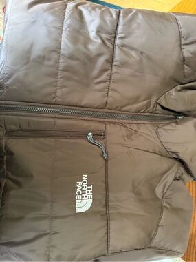 The North Face Chocolate Brown Quilted Puffer Jacket